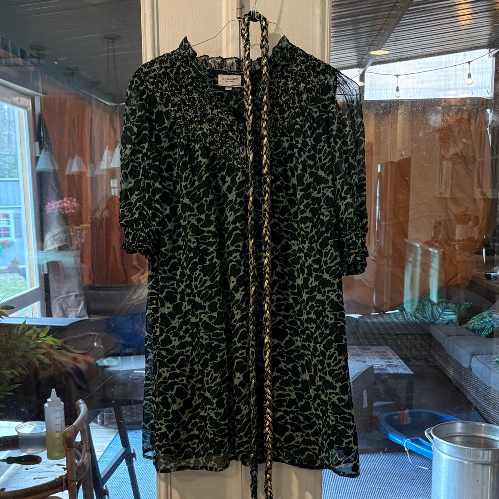 Olivia James Chic Animal Print Dress